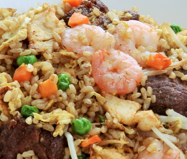 Order Combination Fried Rice food online from Thai Fiesta Cafe store, Paramount on bringmethat.com