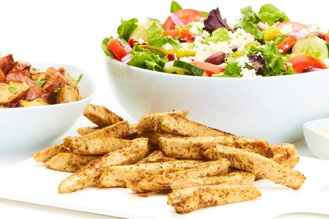 Order Grilled Chicken Feast for 4 food online from Taziki’s Mediterranean Cafe store, Opelika on bringmethat.com