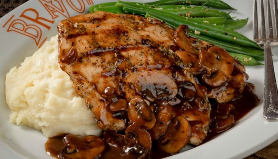 Order Grilled Chicken Marsala - Entree food online from Brio Italian Grille store, Murray on bringmethat.com