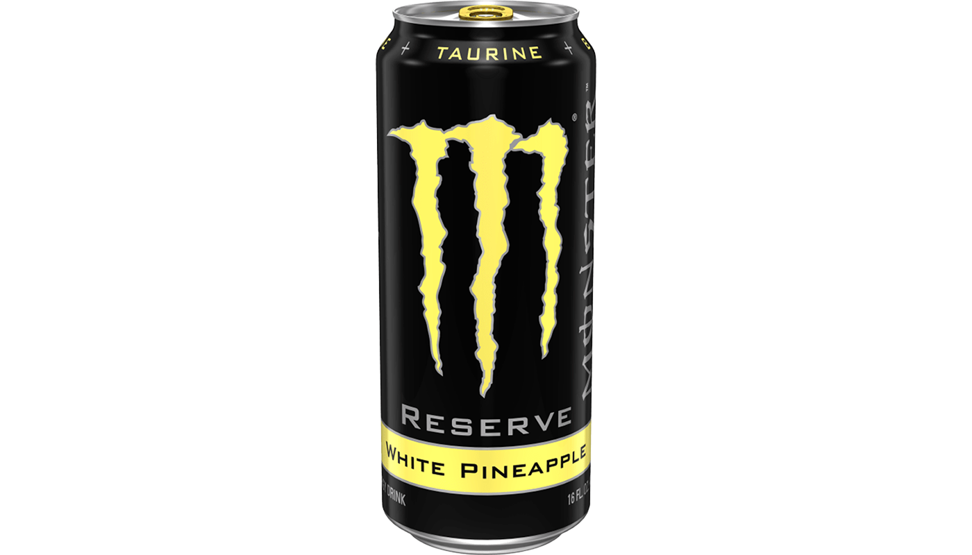 Order Monster Reserve White Pineapple 16oz food online from Chevron Extramile store, Orange on bringmethat.com