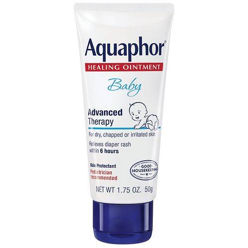 Order Aquaphor Baby Healing Ointment Skin Protectant - 1.75 oz food online from Walgreens store, San Bernardino on bringmethat.com
