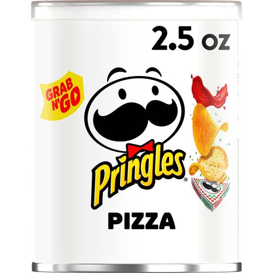 Order Pringles Potato Crisps Chips Pizza Grab N' Go (2.5 oz) food online from Rite Aid store, Yamhill County on bringmethat.com