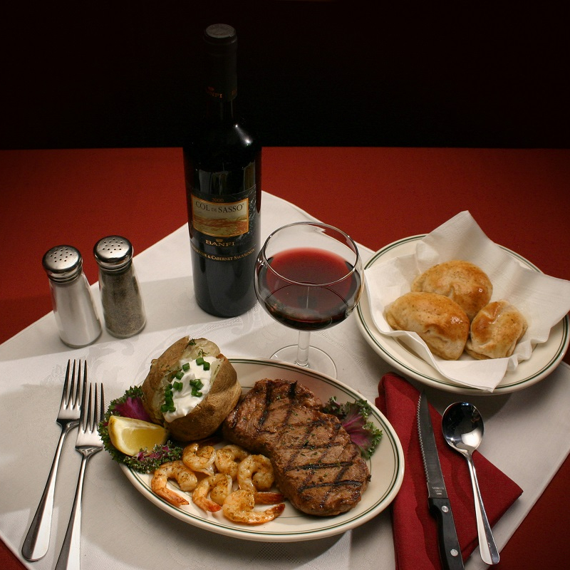 Order Steak and Shrimp food online from Poorboy's Riverside Inn store, Broussard on bringmethat.com