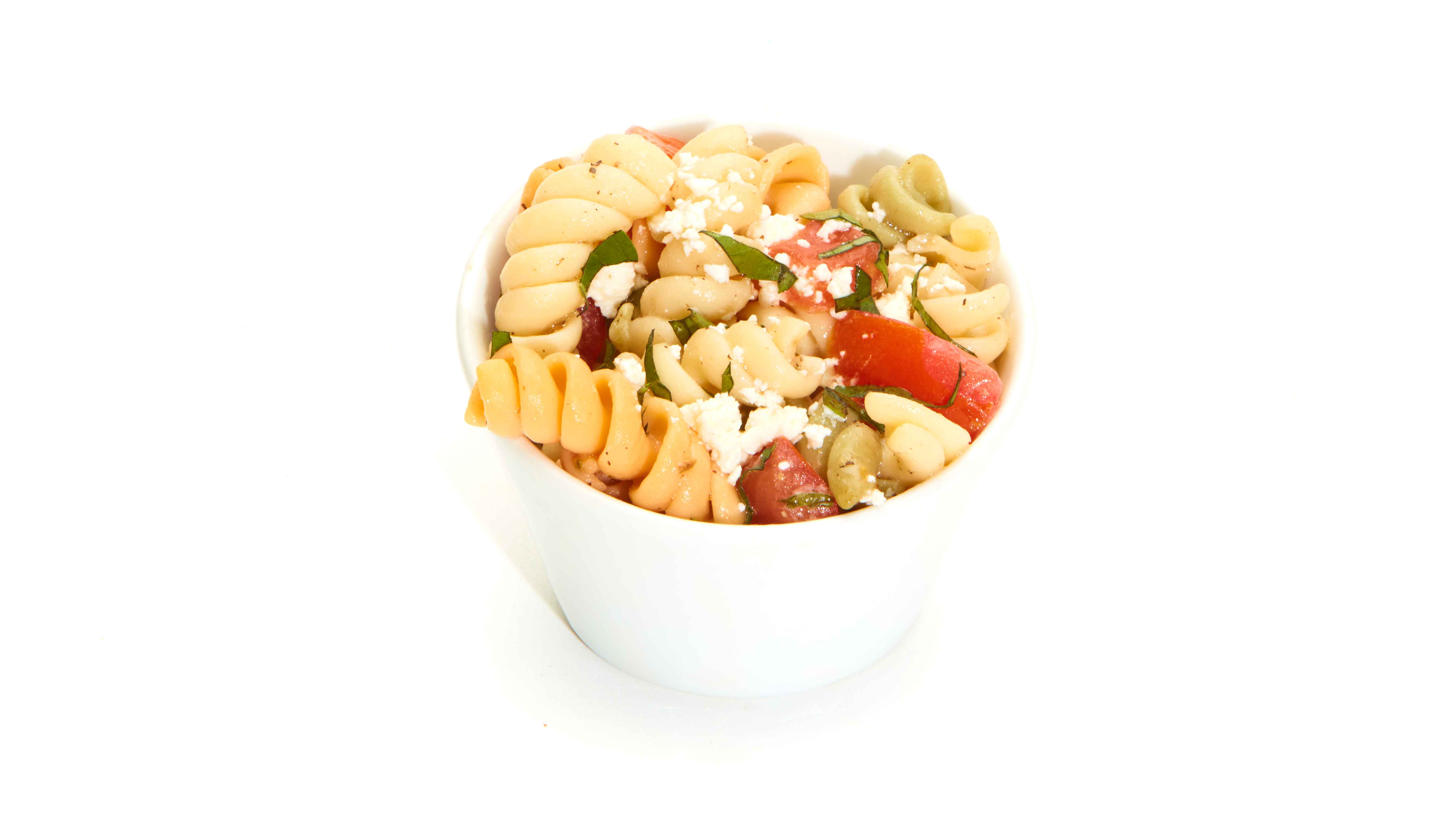 Order Side of Pasta Salad food online from Taziki Cafe store, Tuscaloosa on bringmethat.com