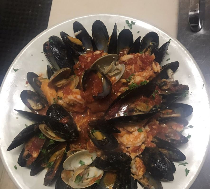 Order Ultimate Seafood Feast food online from The Pizza Stop store, Collegeville on bringmethat.com