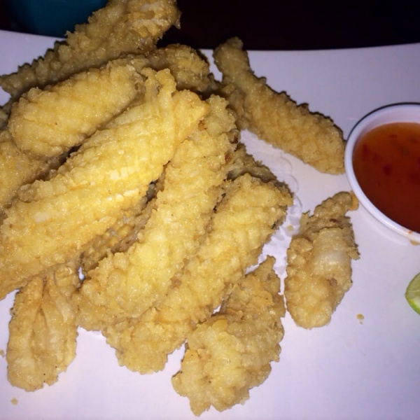 Order A14. Fried Calamari food online from Ayada Thai store, Elmhurst on bringmethat.com