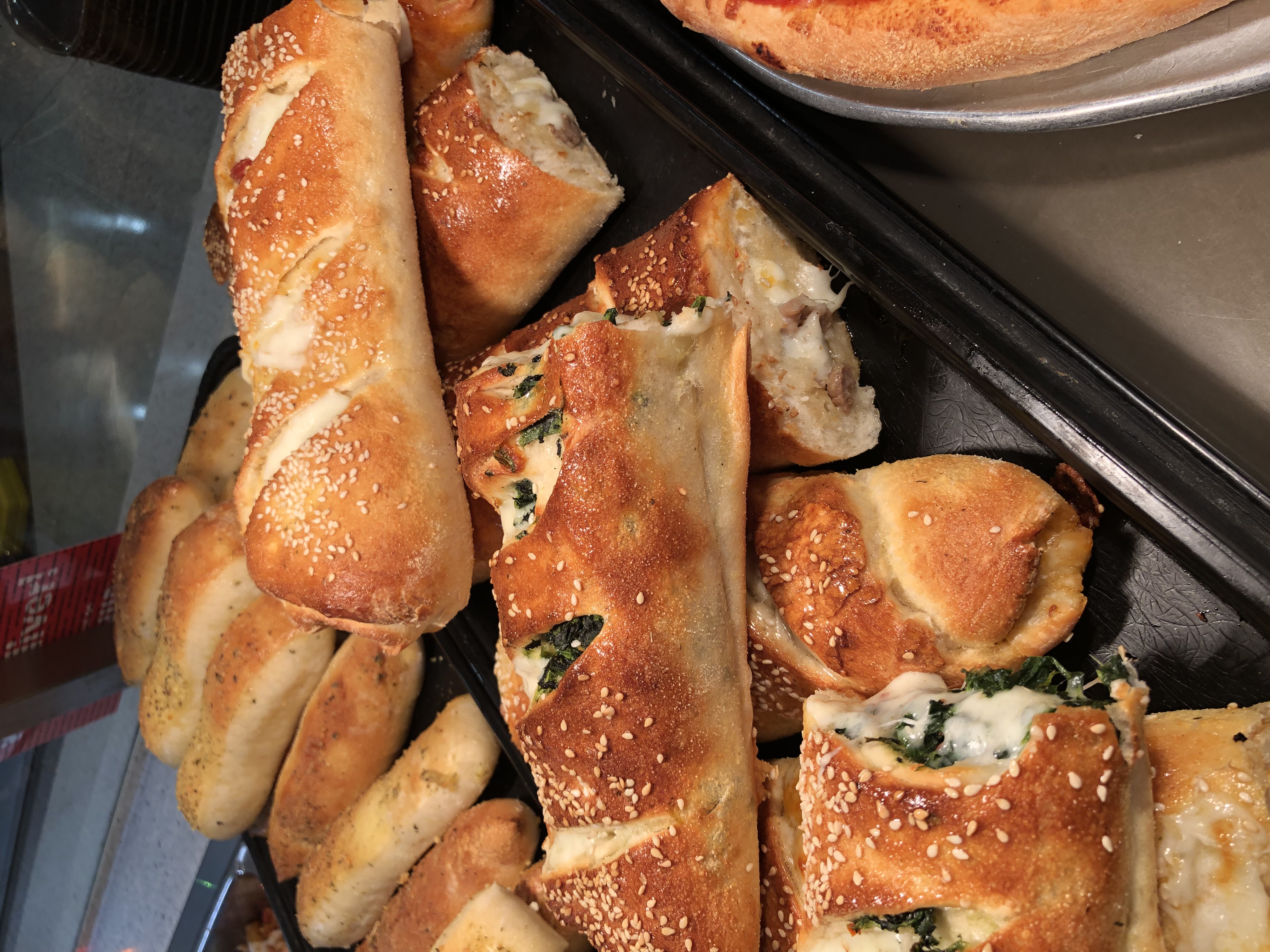 Order Spinach and Cheese Stromboli food online from Sbarro store, Norridge on bringmethat.com