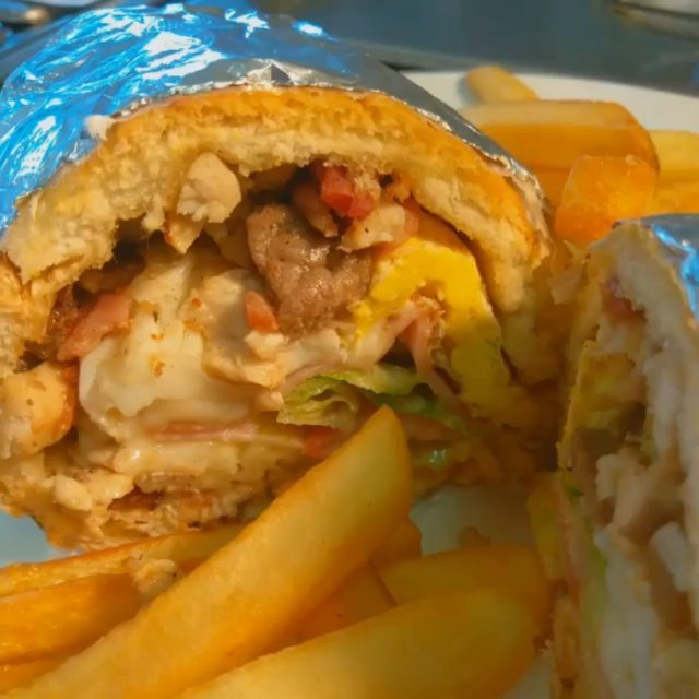 Order Pepito Sandwich food online from Pizza Market & Arepas store, Elizabeth on bringmethat.com