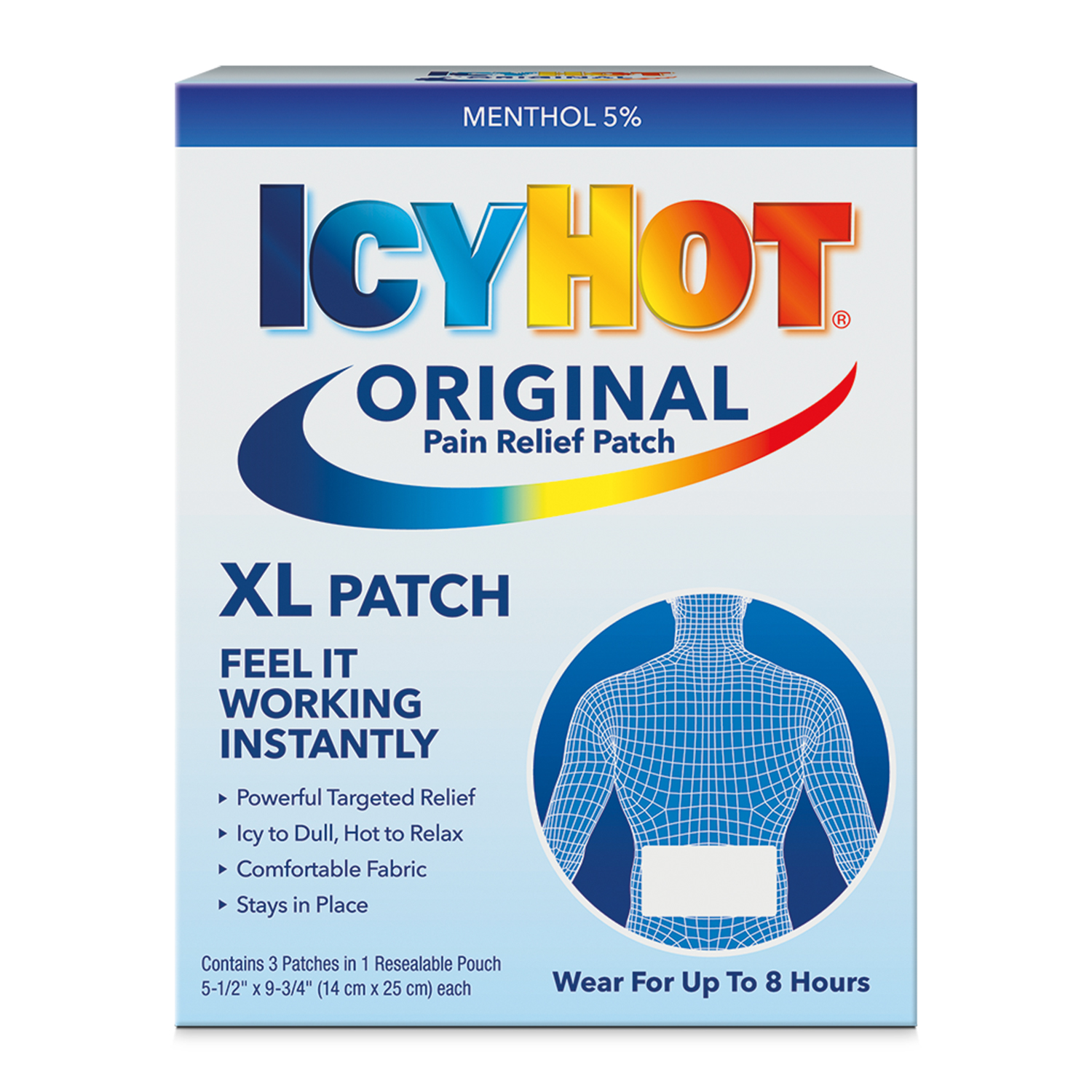 Order Icy Hot Medicated Patch, Extra Strength, XL - 3 ct food online from Rite Aid store, REEDLEY on bringmethat.com