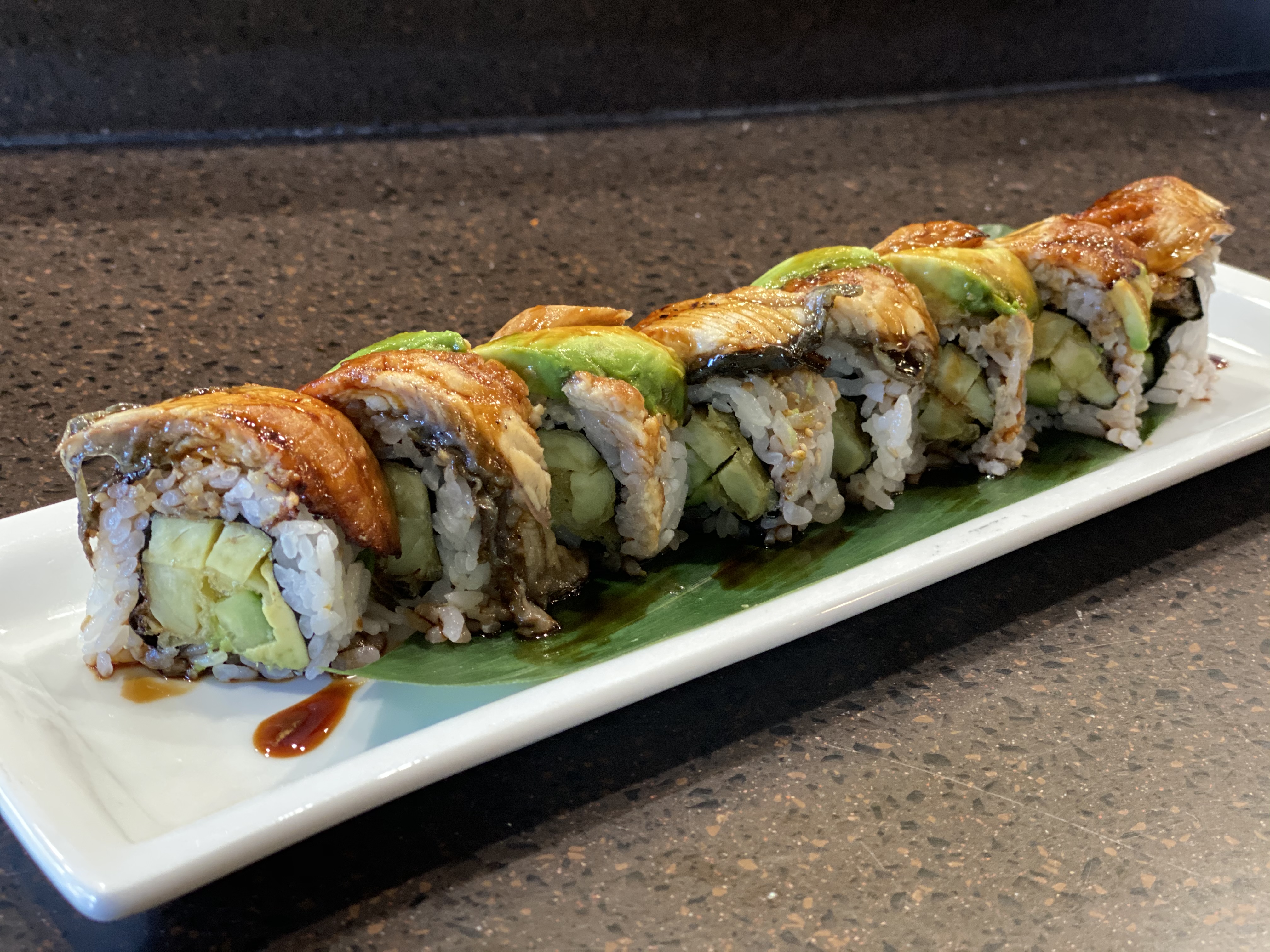 Order LMU Roll food online from Kanpai Japanese Sushi Bar &amp; Gril store, Santa Monica on bringmethat.com