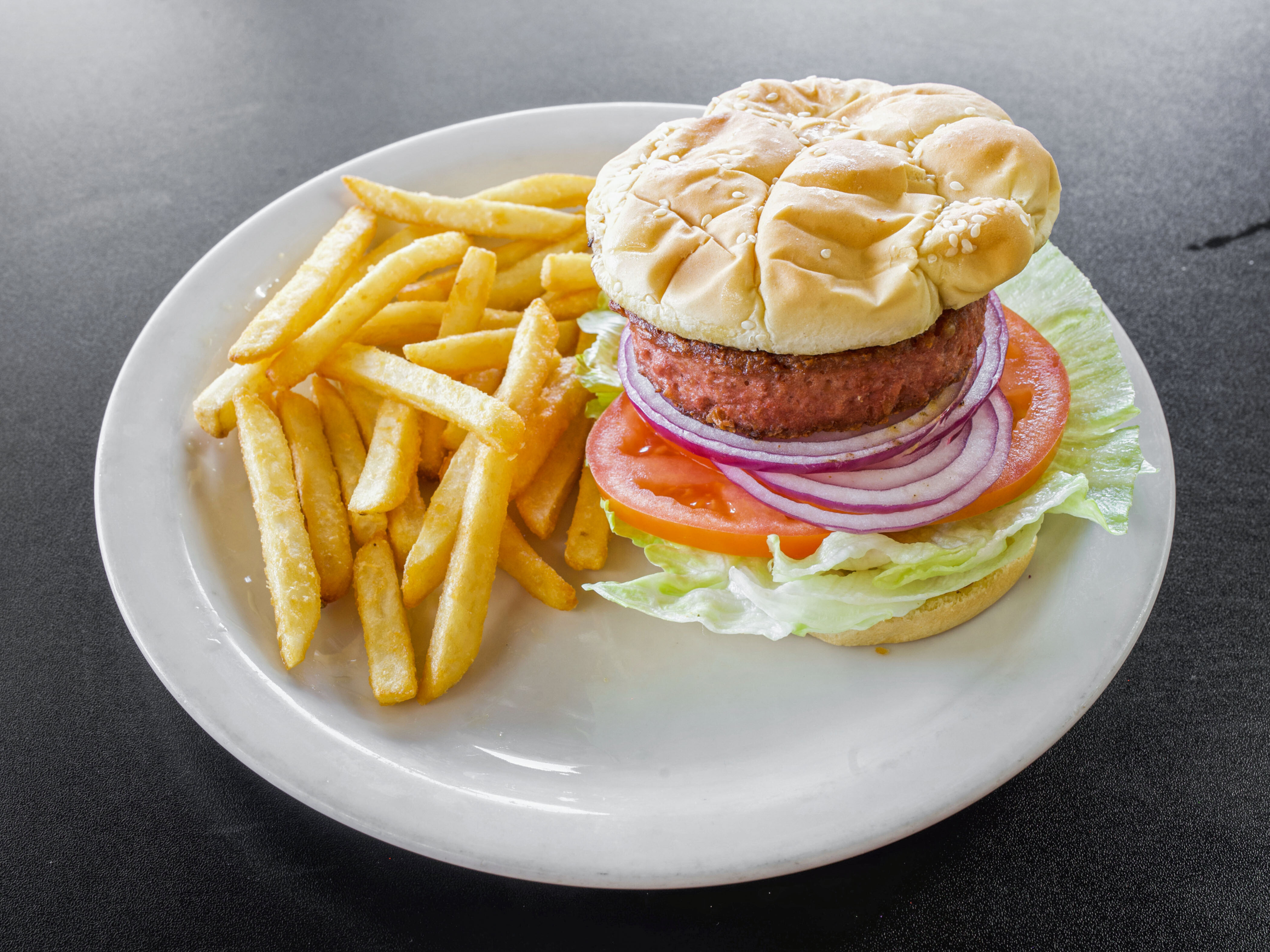 Order Vegetarian Burger food online from Cowbobas store, Denver on bringmethat.com