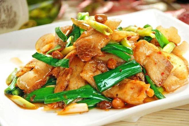 Order Double Cooked Pork Slices (回锅肉) food online from Chef Chuan store, Irvine on bringmethat.com