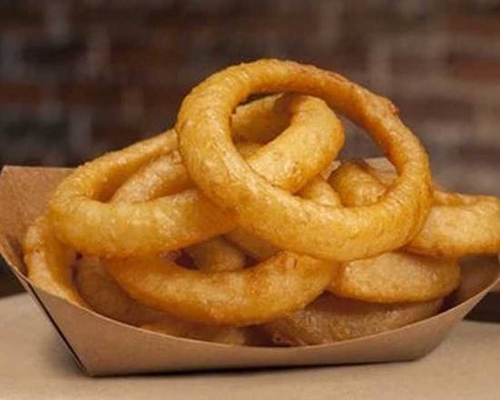 Order ONION RINGS food online from Dog Haus store, Centennial on bringmethat.com