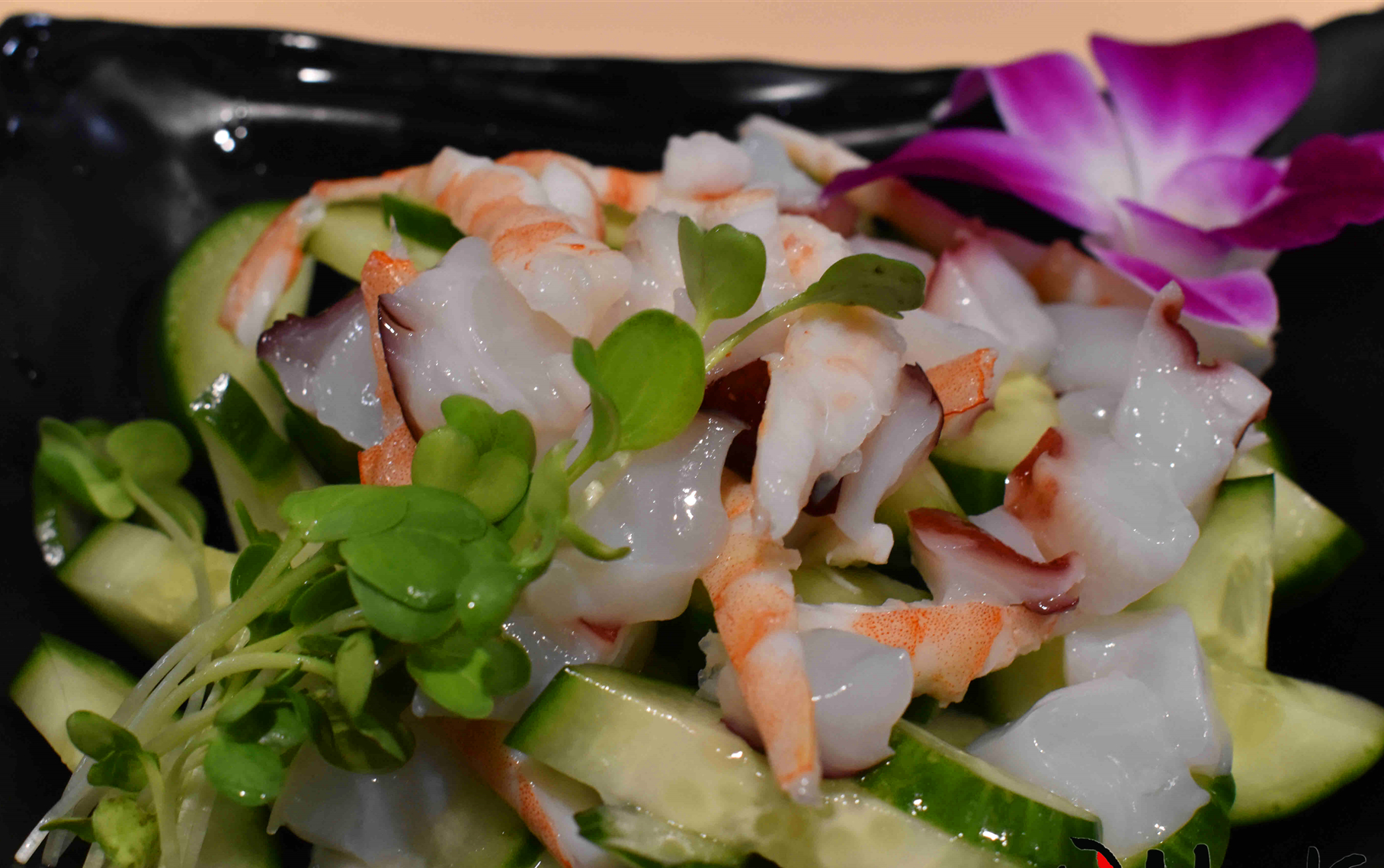 Order Sunomono Salad food online from Hoki Korean Bbq & Japanese Cuisine store, Modesto on bringmethat.com