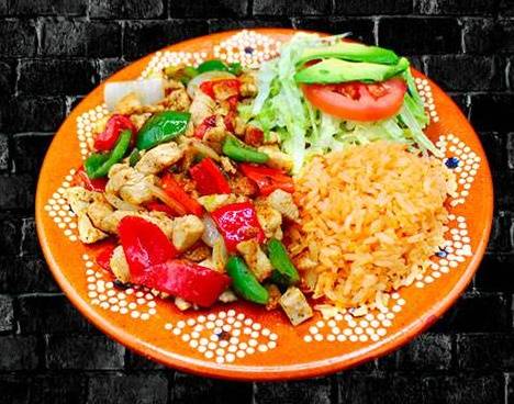 Order Chicken Fajita food online from RIVAS MEXICAN GRILL store, Fort Mohave on bringmethat.com