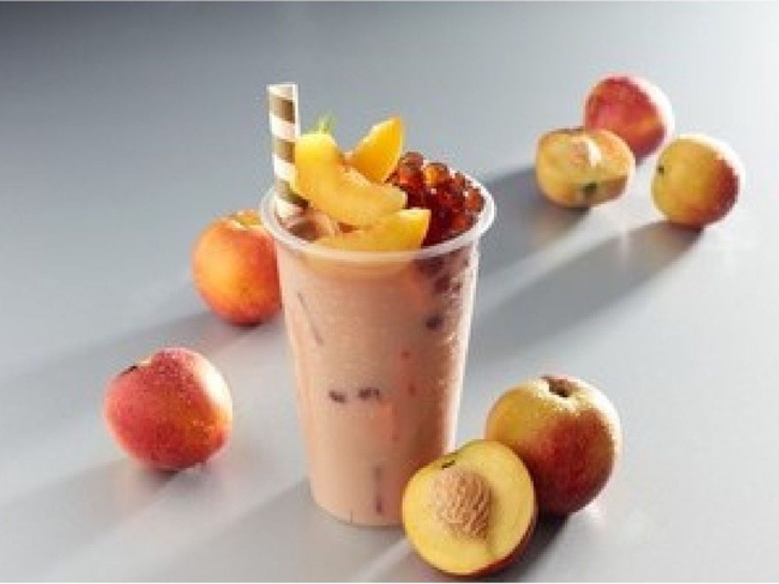 Order Peach Oolong Tea food online from T-Swirl Crepe store, New York on bringmethat.com