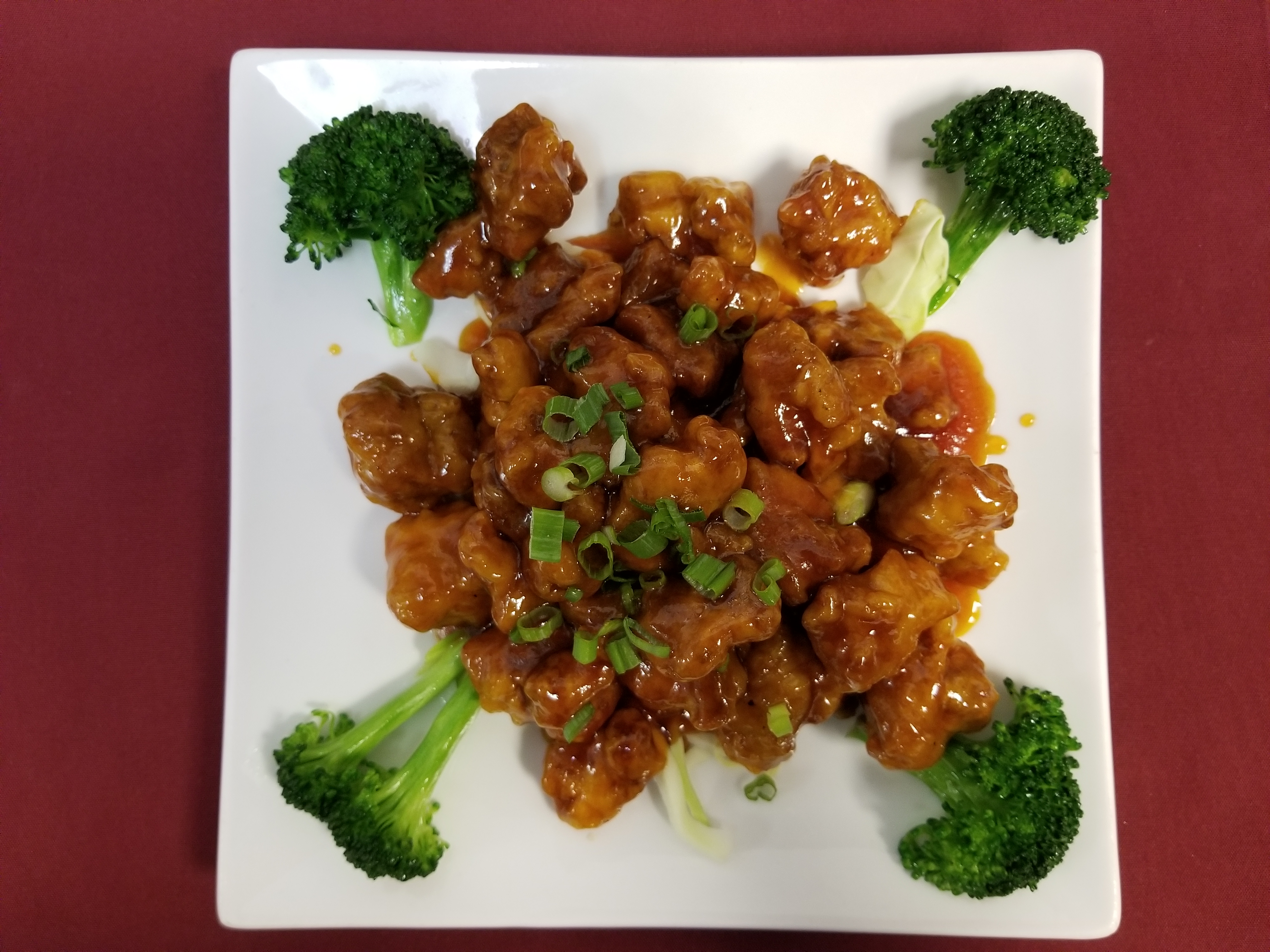 Order 73. Honey Chicken food online from Tsai's Chinese Bistro store, Albuquerque on bringmethat.com