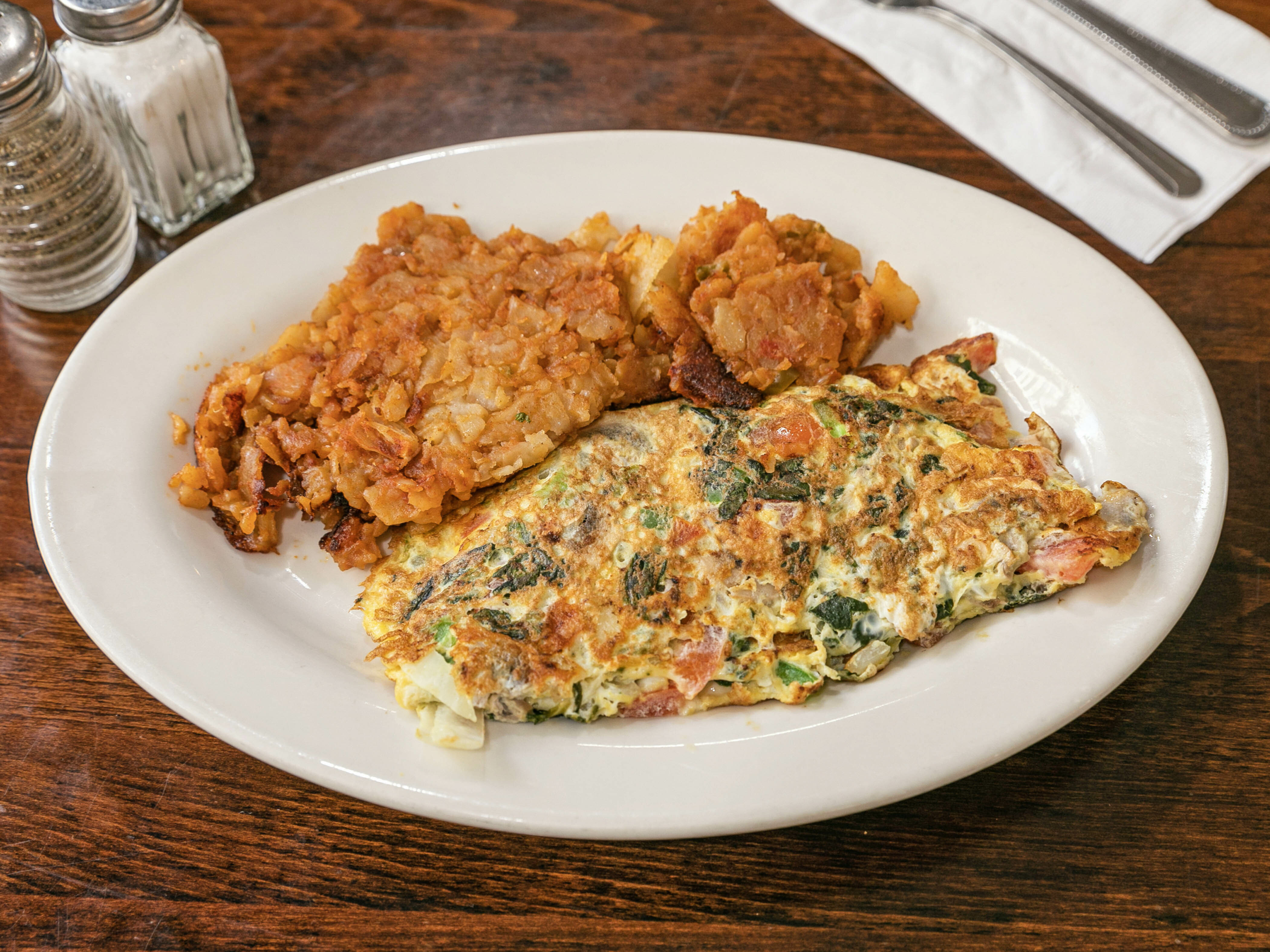 Order Garden Omelette food online from Eat here now store, New York on bringmethat.com