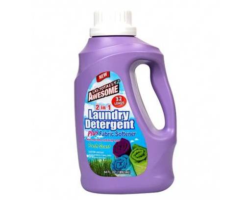 Order  LA's TOTALLY AWESOME Detergent 64oz 2 in 1 plus softner food online from Darn Cheap Discounts store, Hartville on bringmethat.com