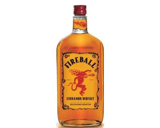 Order Fireball, 750mL whiskey (33.0% ABV) food online from Tenderloin Liquor store, San Francisco on bringmethat.com