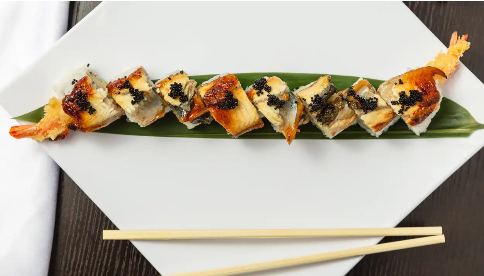 Order Black Dragon Roll food online from Origami Sushi store, Tampa on bringmethat.com
