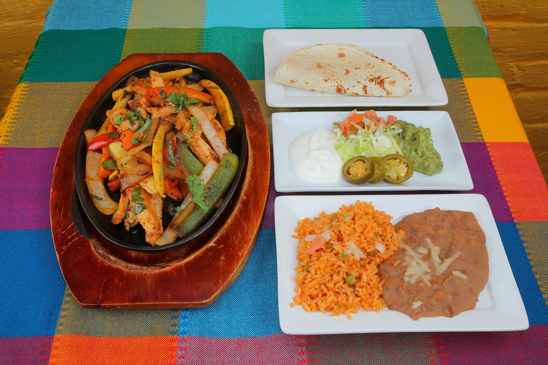 Order Grilled Chicken Breast Fajita food online from Refried Beans store, New York on bringmethat.com