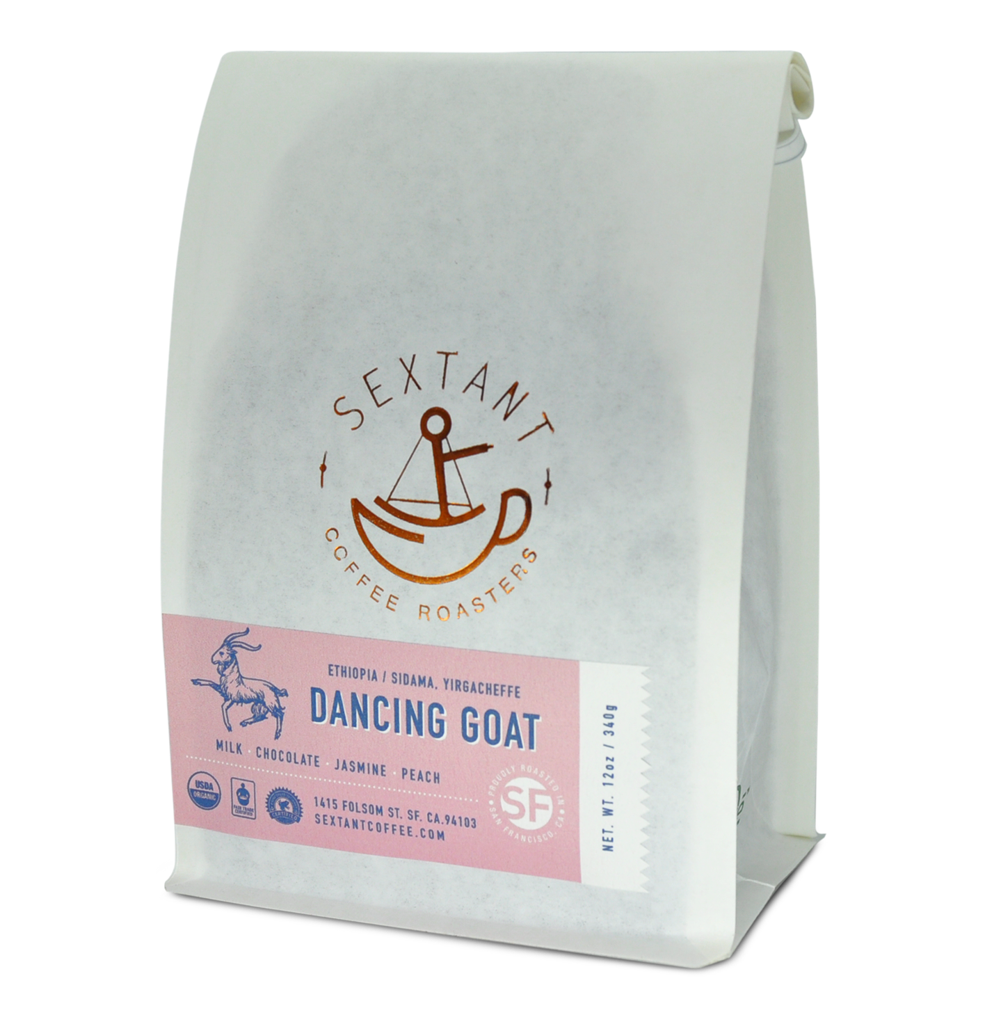 Order Dancing Goat  food online from Sextant Coffee Roasters store, San Francisco on bringmethat.com