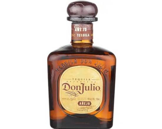Order Don Julio Anejo, 750mL tequila (40.0% ABV) food online from Van Ness Liquors store, San Francisco on bringmethat.com