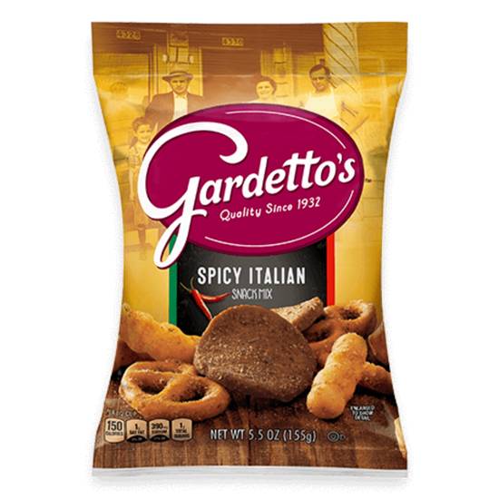 Order Gardetto's Spicy Italian Snack Mix food online from IV Deli Mart store, Goleta on bringmethat.com