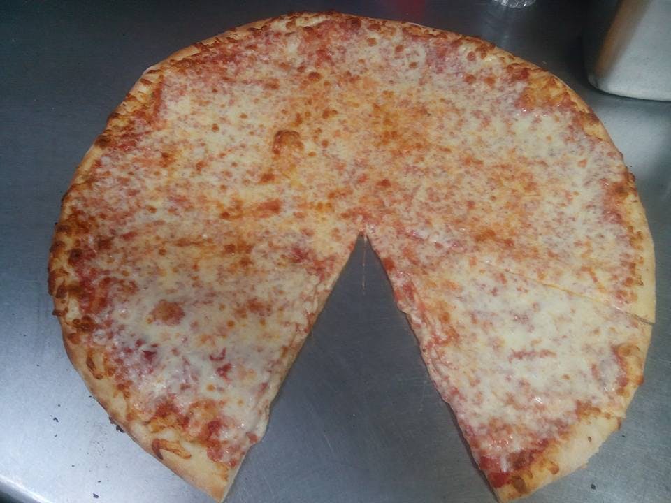 Order Cheese Pizza - Small 12" (8 Slices) food online from Romano Pizza store, Chicopee on bringmethat.com
