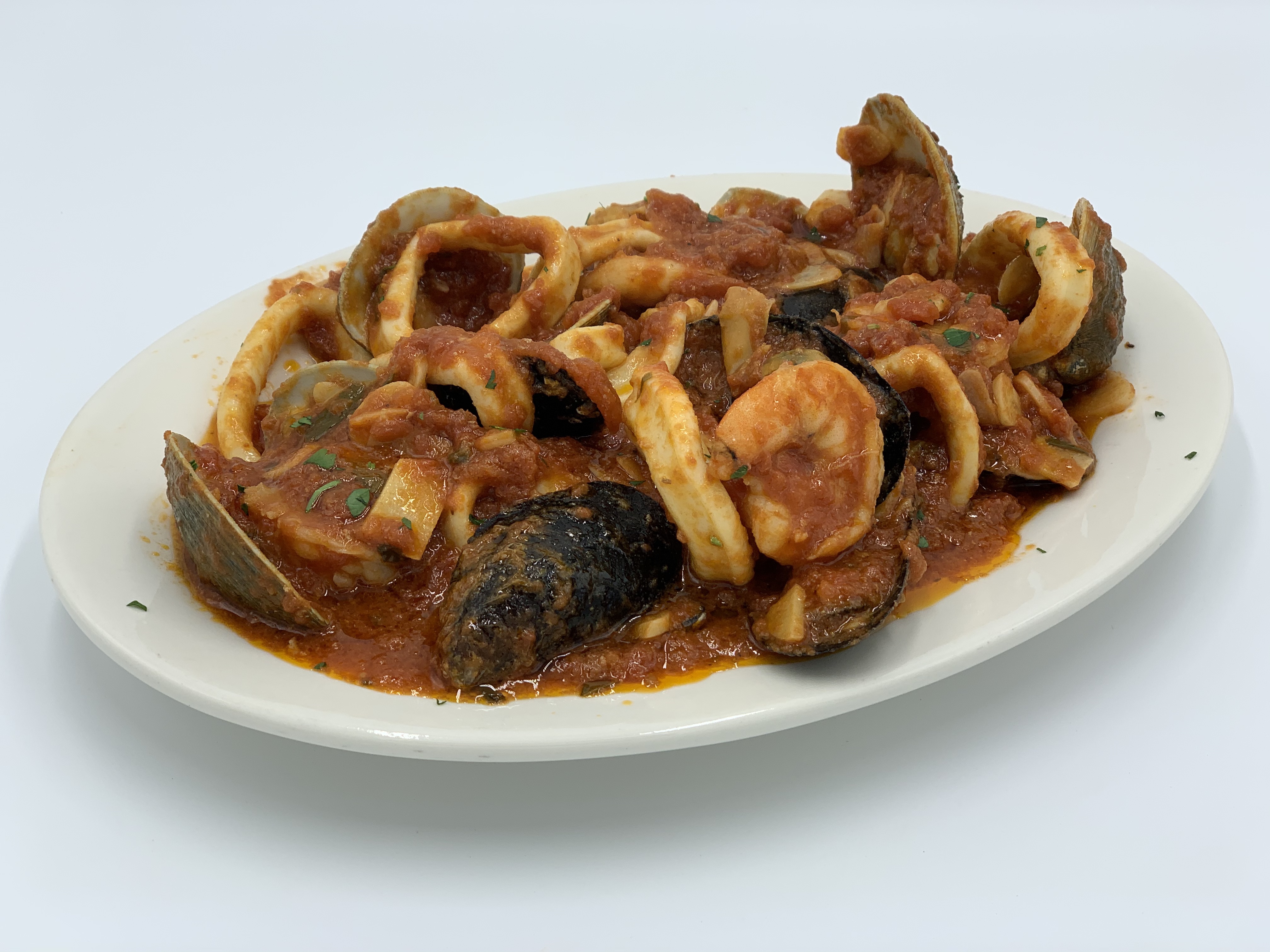 Order Seafood Marinara food online from Mario's Pizzeria of Seaford store, Seaford on bringmethat.com