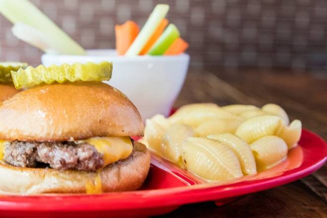 Order Kids Little Cheese Burger food online from Carolina Ale House store, Fort Mill on bringmethat.com
