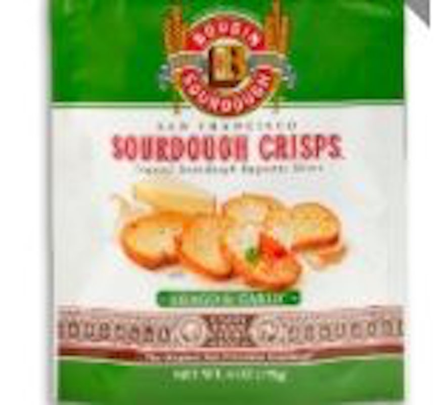 Order Sourdough Crisp, Garlic & Asiago  6 oz food online from Boudin store, Santa Rosa on bringmethat.com