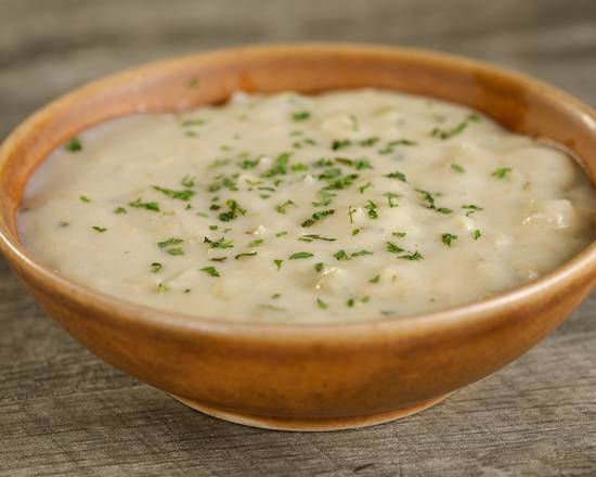 Order New England Clam Chowder food online from The Big Melt store, San Francisco on bringmethat.com