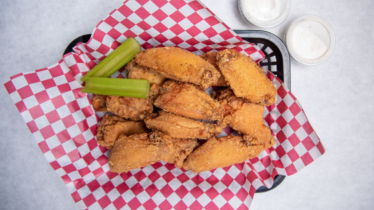Order A7. Chicken Wings food online from Red Crab Seafood store, Houston on bringmethat.com