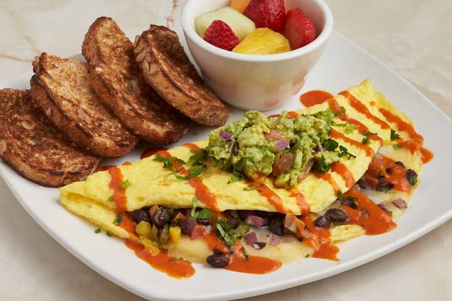 Order Oaxaca (Wah-haw-kah) Omelette food online from Silver Diner - Fairfax store, Fairfax on bringmethat.com