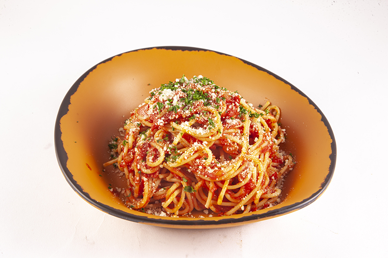 Order Spaghetti al Pomodoro food online from Napolies Pizza Kitchen store, Van Nuys on bringmethat.com