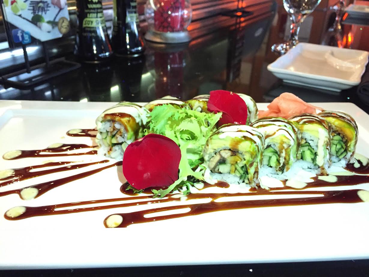 Order Caterpillar Roll food online from Shinto Japanese Steakhouse And Sushi Bar store, Naperville on bringmethat.com