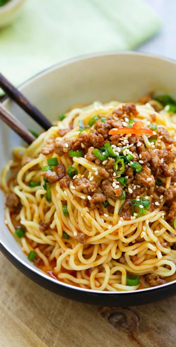 Order Dan Dan Noodle food online from China First store, Seattle on bringmethat.com