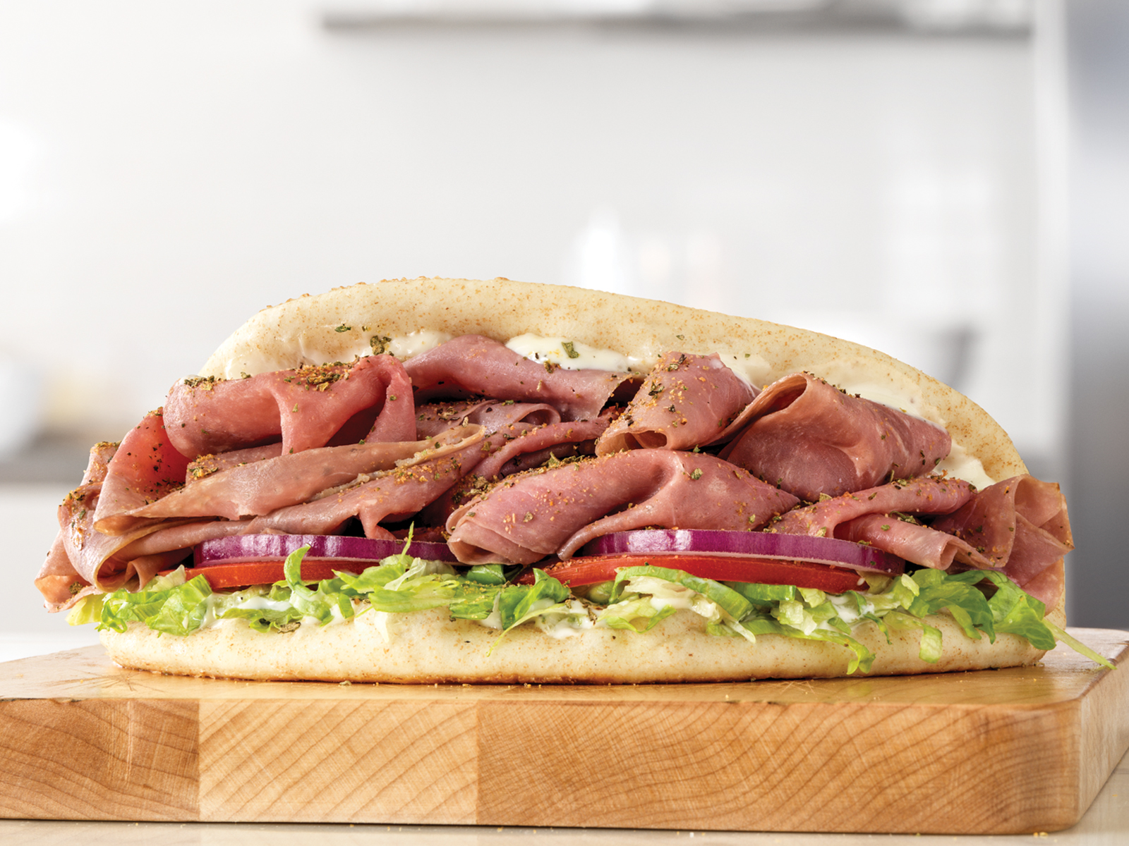 Order Roast Beef Gyro Sandwich food online from Arby store, Countryside on bringmethat.com