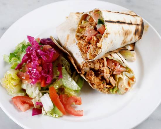 Order Chicken Gyro Wrap food online from Van Ness Cafe & Gyros store, San Francisco on bringmethat.com