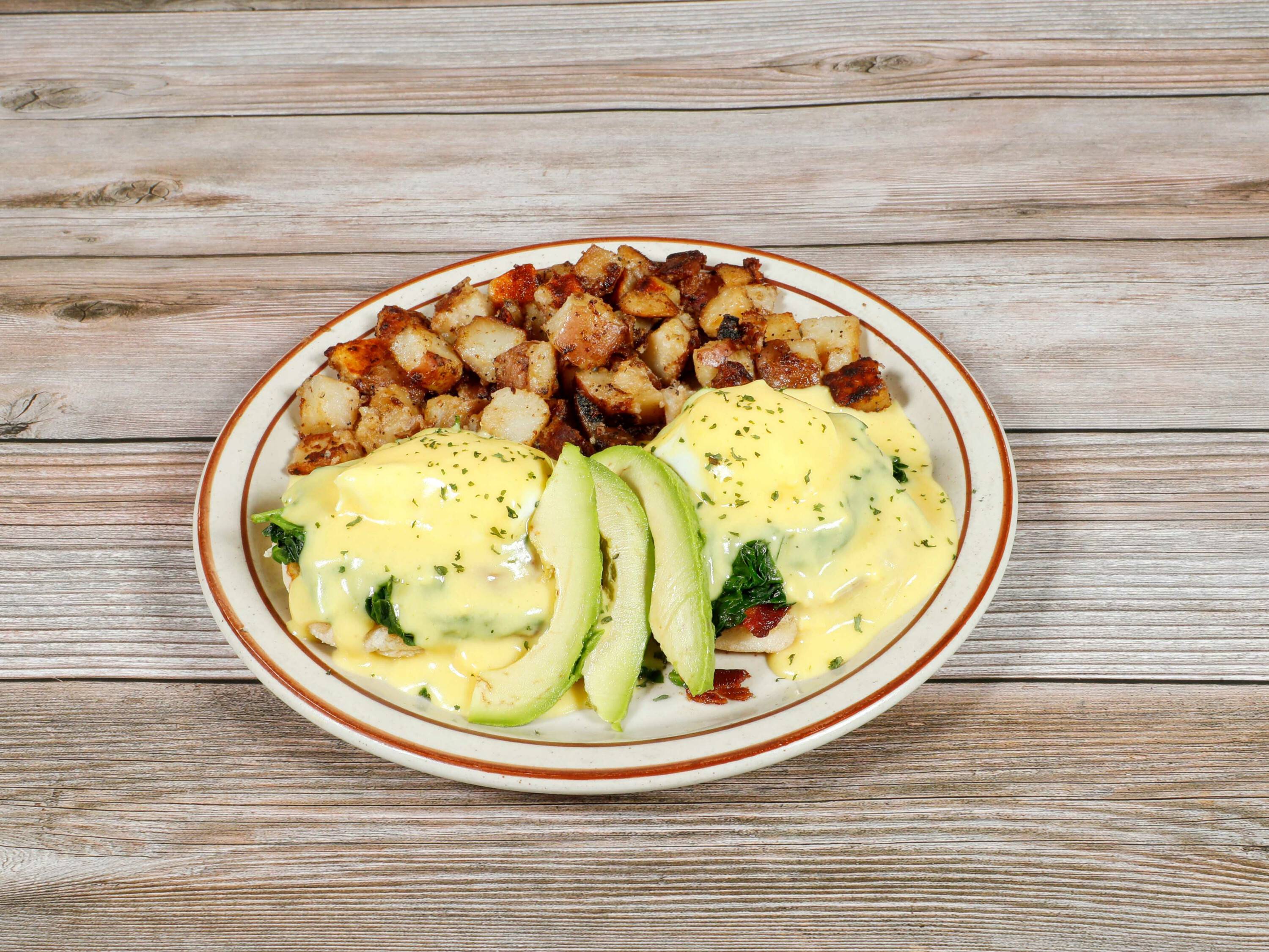 Order California Benedict food online from Farmers Skillet store, Chico on bringmethat.com