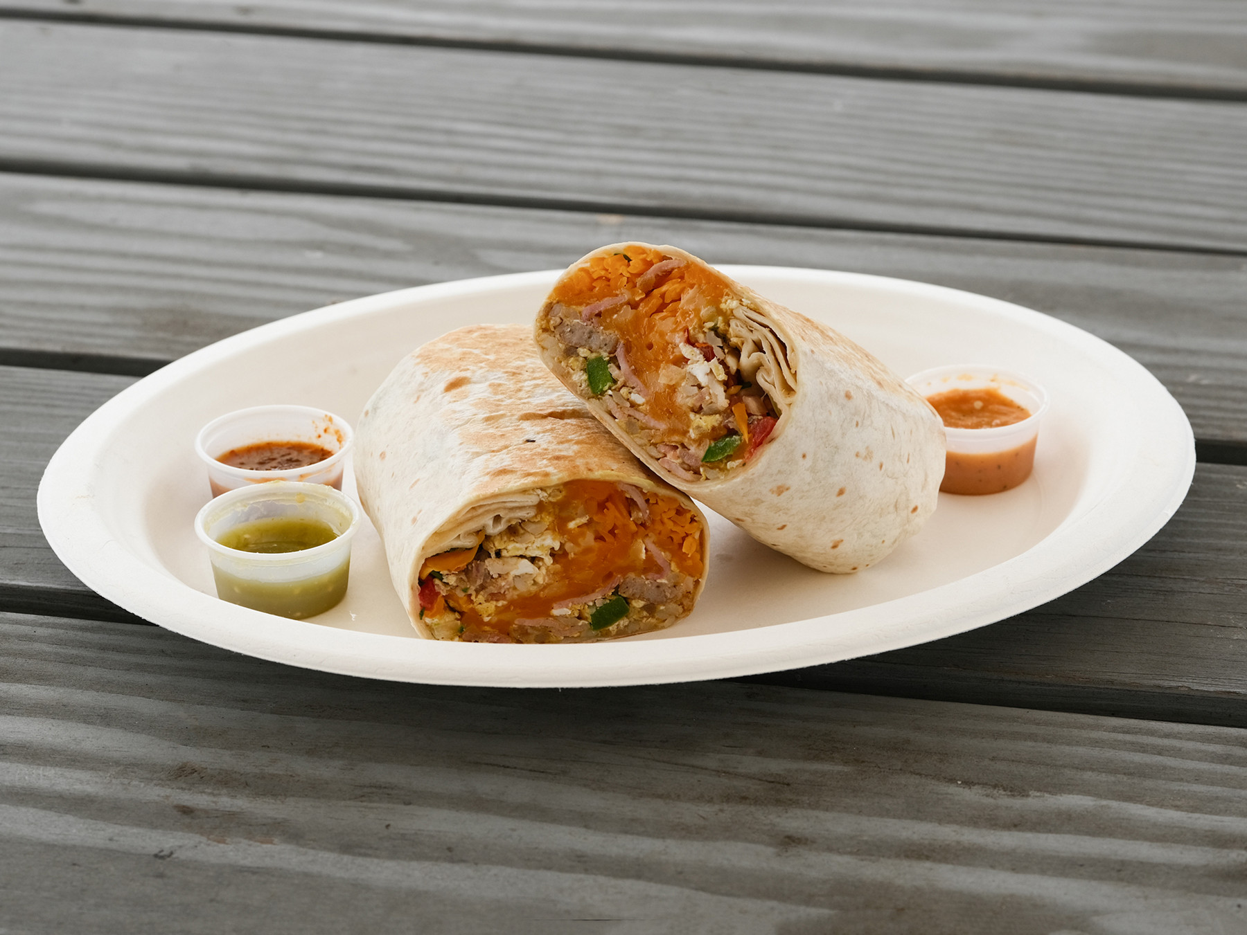 Order Clasic Breakfast Burrito food online from Rosita's Place store, Portland on bringmethat.com