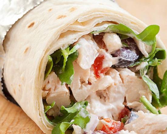 Order Chicken Kabob Wrap food online from Old Country Pizzeria store, East Weymouth on bringmethat.com