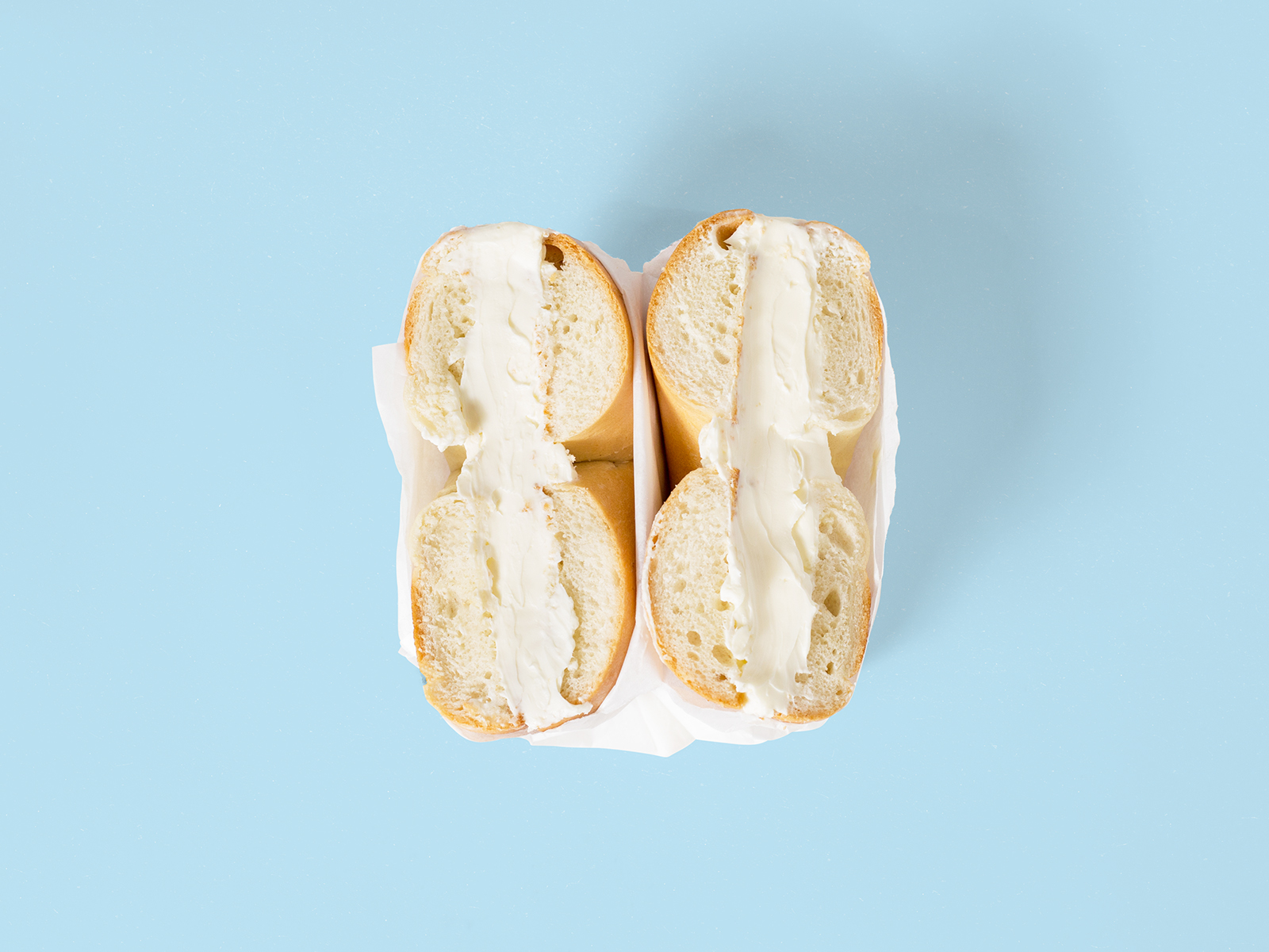 Order Bagel w/ Cream Cheese food online from Sweet Joanna's Cafe store, San Francisco on bringmethat.com