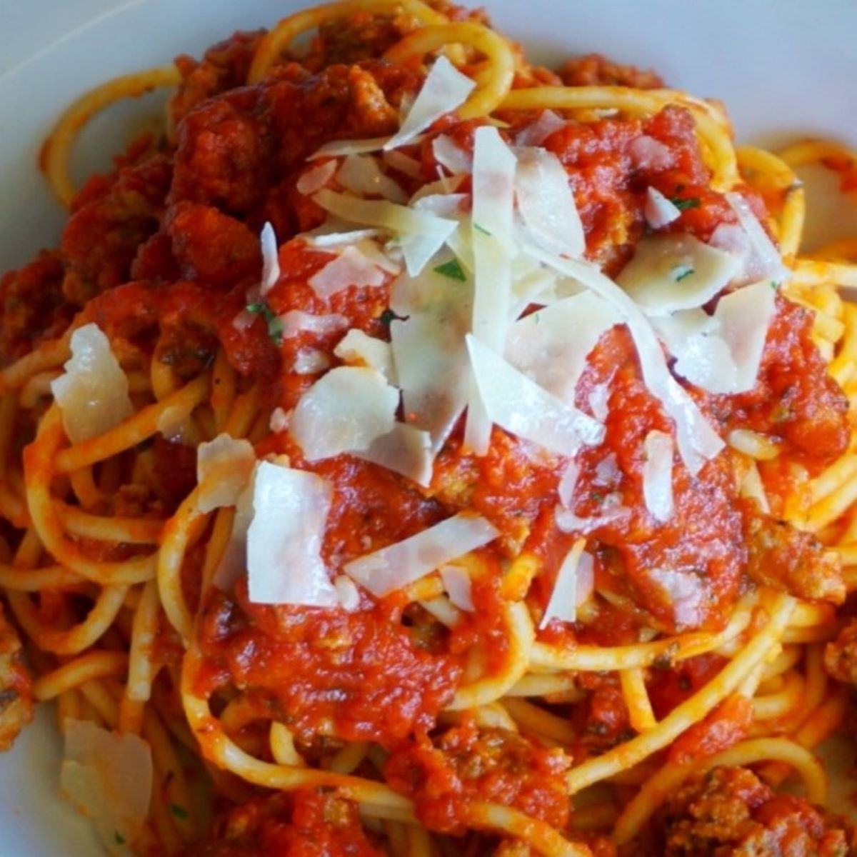Order Pasta with Meat Sauce food online from Streets Of New York store, Peoria on bringmethat.com