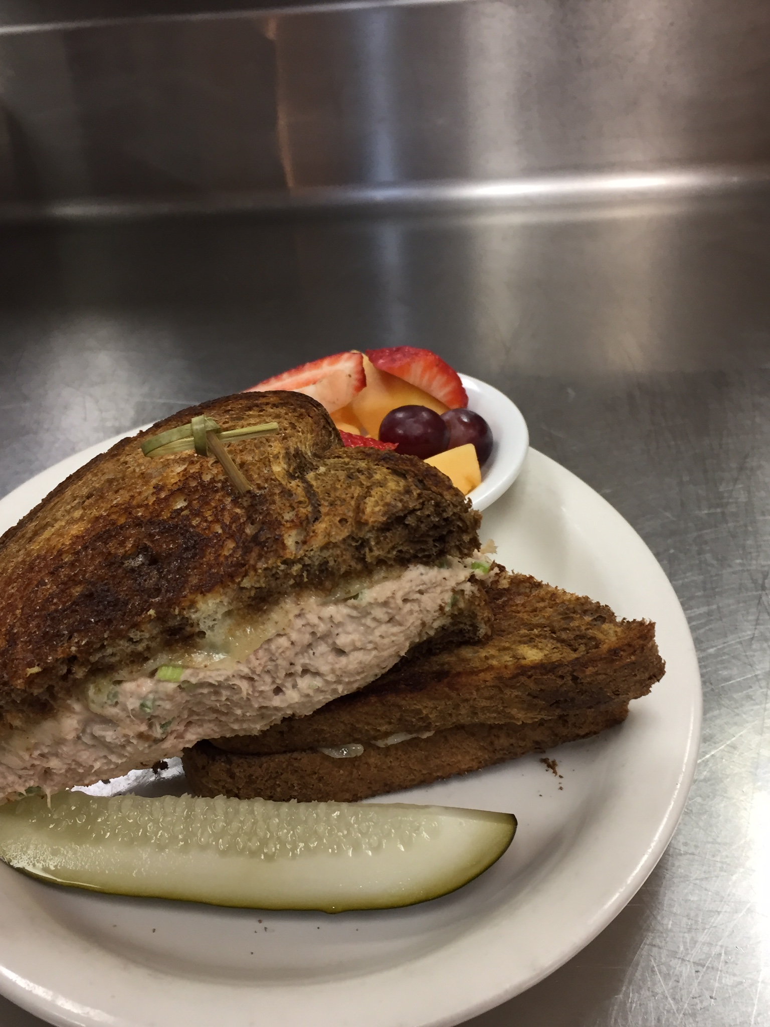 Order Tuna Melt Sandwich food online from The Lucky Penny Diner And Deli store, Naperville on bringmethat.com