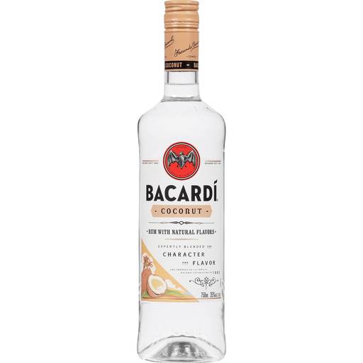 Order Bacardi Flavored Rum Coconut (750 ML) 66825 food online from Bevmo! store, Simi Valley on bringmethat.com