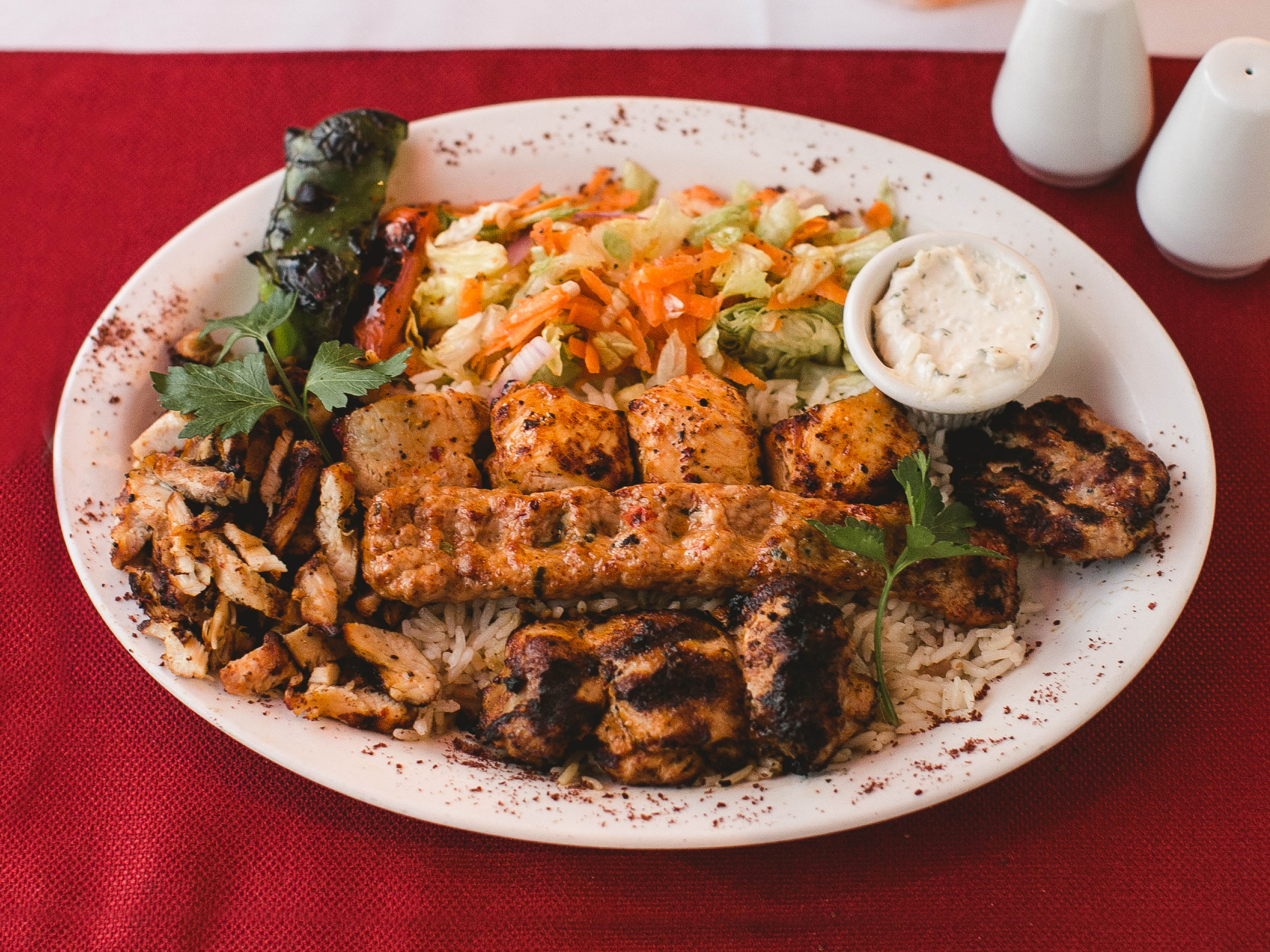 Order Chicken Mix Grill food online from Family Mediterranean Cuisine store, Pitman on bringmethat.com