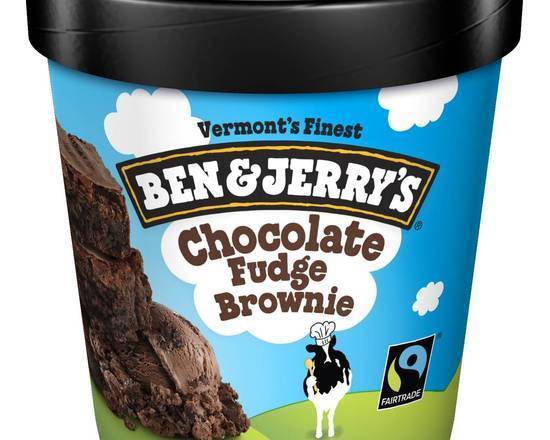 Order Ben & Jerry's Chocolate Fudge Brownie Pint food online from Ampm store, Hemet on bringmethat.com